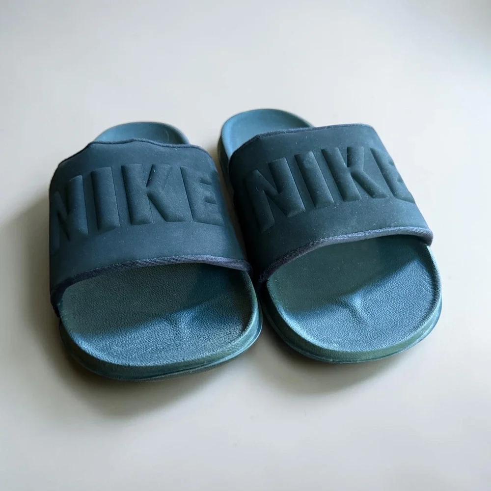 Nike Offcourt Men's Slides US 8 Anthracite Black Revive Foam BQ4639-003